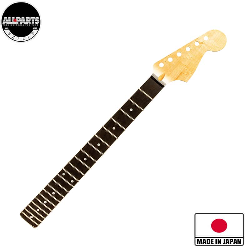 Allparts Select Birds Eye Maple w/ Ebony Board "ULTRA-MOD" Replacement Neck for Jazzmaster - Licensed by Fender