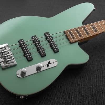Reverend Triad Bass Guitar - Metallic Alpine image 2