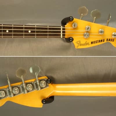 FENDER Mustang Bass MB'98-SD Competition 2002 - FRD Fiesta Red - Japan Import image 4