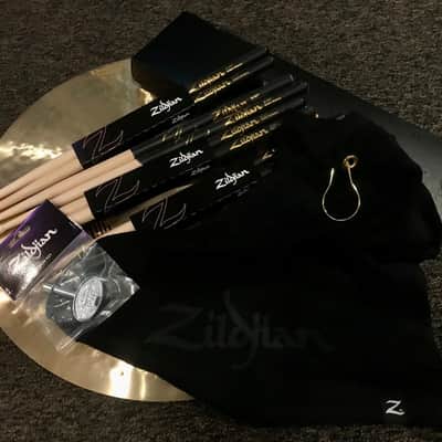 Zildjian 4pr Dip Drumstick Zkey Towel Bundle Gift - 5A image 2