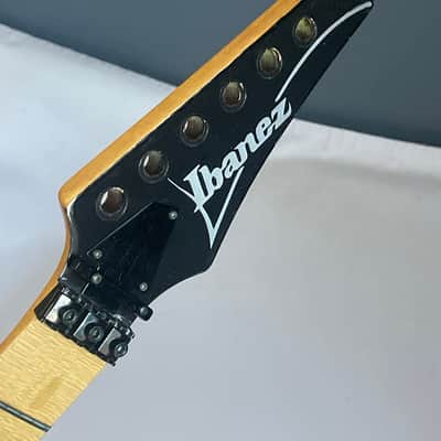 1990 Japan Ibanez RG550M Wizard 24 Fret Guitar Neck Floyd Ready w/ Neckplate image 3