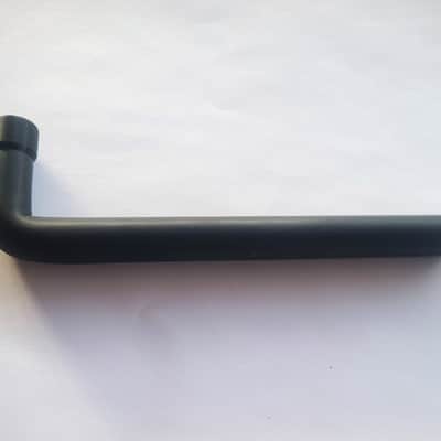 WHITE finish - Angled Hang'em High Guitar Wall Hanger for Acoustic Guitars image 2