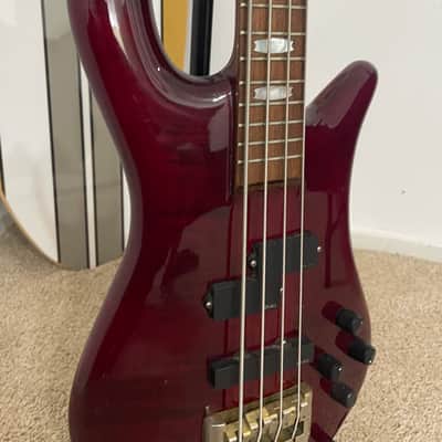 Spector NS-4CR owned by PJ Farley , Trixter, Fozzy, etc ? - Red wine quilted image 7