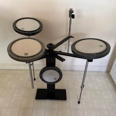 REMO Practice Pad Kit Practice Pads Late ‘70’s-Early ‘80’s - Grey & White image 1