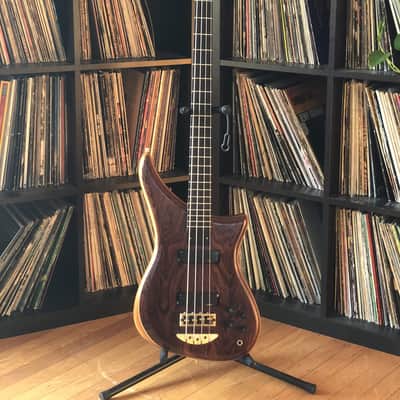 Alembic Epic 4 1995 Natural Bocate/Mahogany image 2