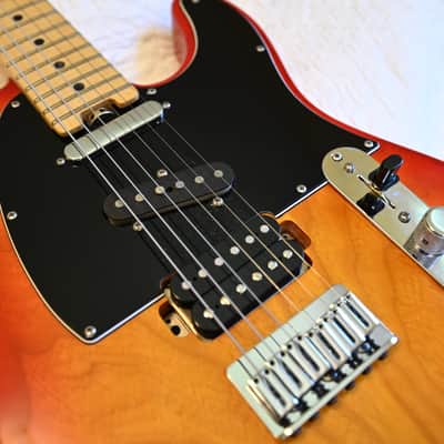 Fender Parallel Universe Limited Edition American Elite Tele HSS 2017 - Cherryburst Nitrocellulose Lacquer image 1