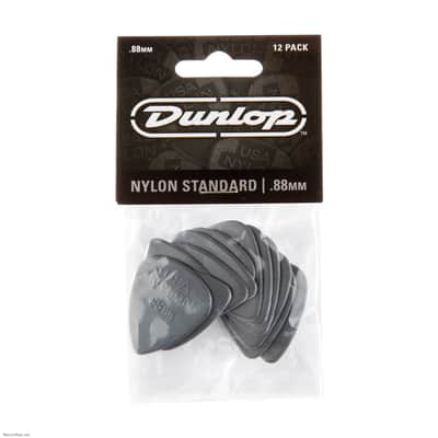 DUNLOP 44P.88 Nylon Standard (12) Pick Pack image 2