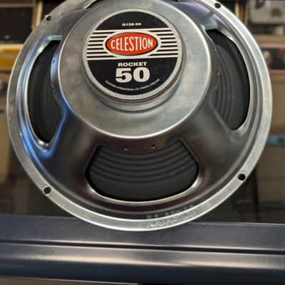 Celestion Rocket 50 12" 50-Watt 16ohm Guitar Amp Speaker 2020s - Silver image 1