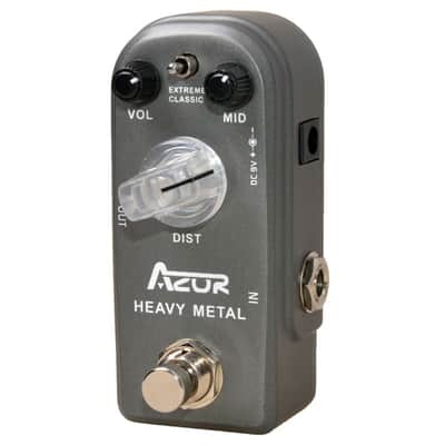 AZOR AP-321 Heavy Metal Distortion Guitar Effect Pedal image 3