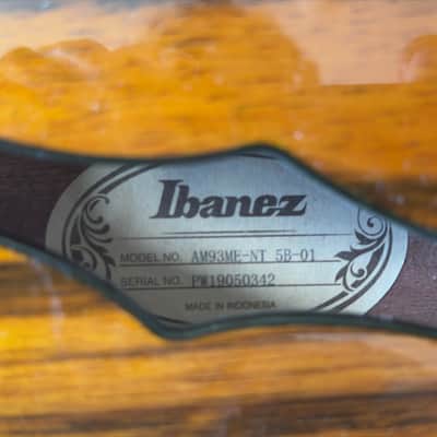 Ibanez AM93ME-NT Artcore Expressionist 2019 - Present - Natural image 11