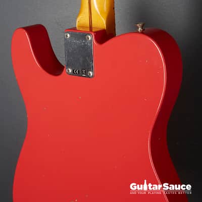 Fender Custom Shop Telecaster 52 Journeyman Modern Aged 2023 - Fiesta Red (Cod.1717UG) image 15