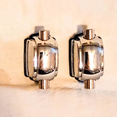TAMA PICCOLO SNARE DRUM LUGS PAIR - CHROME - FREE SHIP TO C-USA! image 4