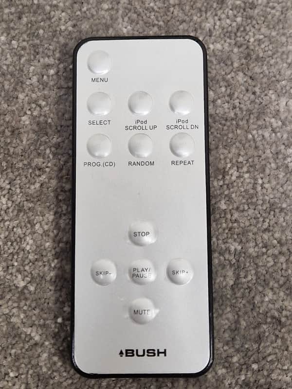 Bush Remote For Bush Hifi Set - Wireless Control - Excellent image 1