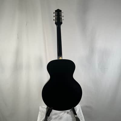 The Loar LH-300-BKM Archtop Acoustic Guitar- Black image 11