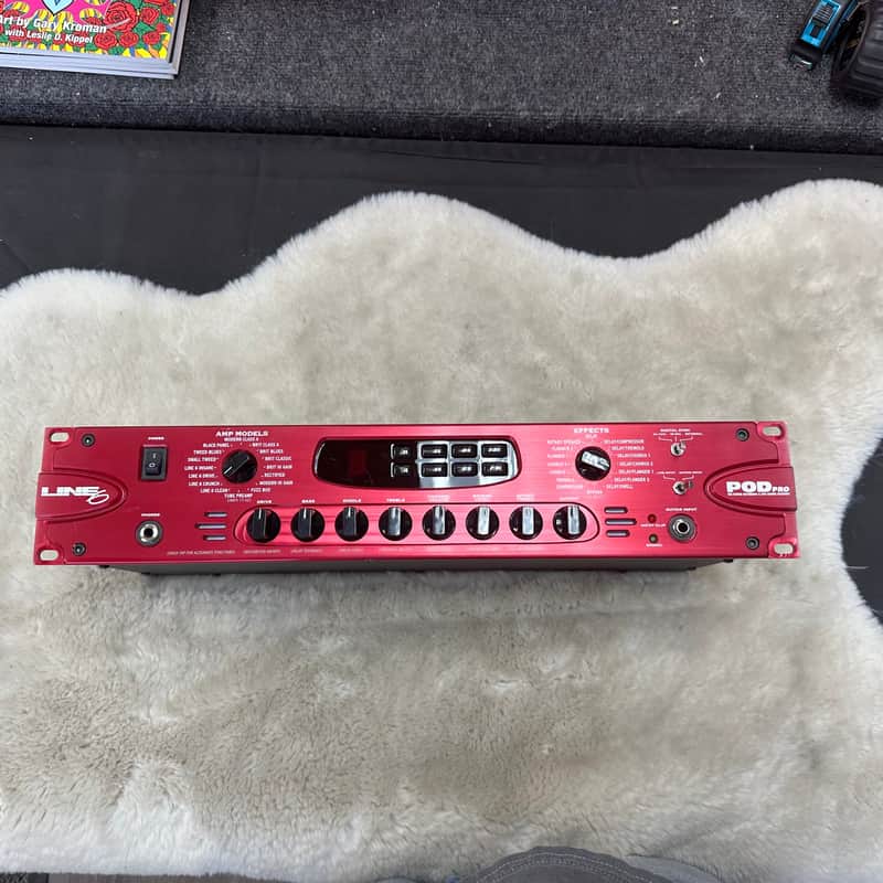 Used Line 6 POD Pro Rackmount Multi-Effect and Amp Modeler | Reverb