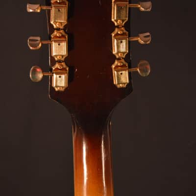Vintage 1950's Harmony H-1311 Cremona Archtop Guitar with Venetian Cutaway - w/ OSS Case image 3