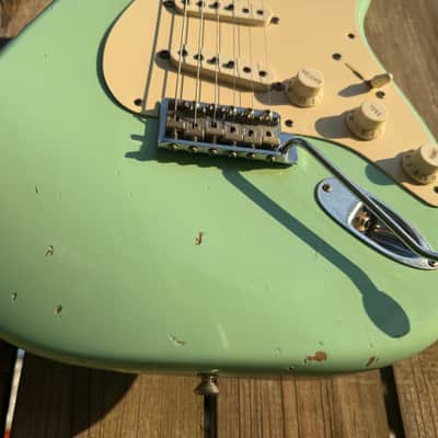 Fender Custom Shop '56 Reissue Stratocaster Relic AAA Flame Maple Neck image 7