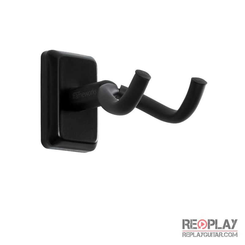 Used Gator Black Wall Mount Guitar Hanger image 1