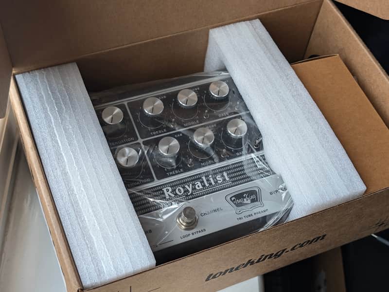 Tone King Royalist Preamp 2026 - Present - Black / Silver image 1