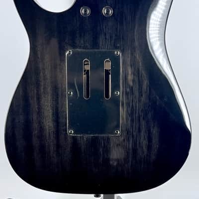 Ibanez Ibanez RG450QMBTGB Electric Guitar-Transparent Gray Burst image 6