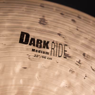 Zildjian 22" K Dark Medium Ride image 4