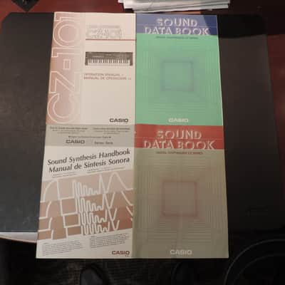 Casio CZ-101 Operation Manual, Sound Data Book & Sound Synthesis Handbook [Three Wave Music] image 1