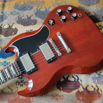 Gibson SG Custom Shop VOS '61 Reissue 2013 - Faded Cherry image 4