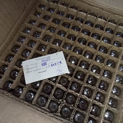 6N3P /2C51/ ECC42/ 6CC42/  Miniature Double Triode Tubes NOS image 2