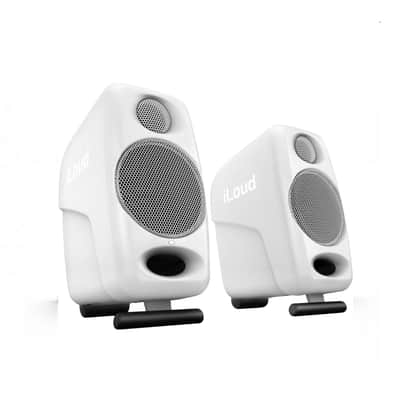 IK MULTIMEDIA iLOUD MICRO MONITOR WHITE Ultra-Compact Stereo Bluetooth Reference Monitor Pair image 4