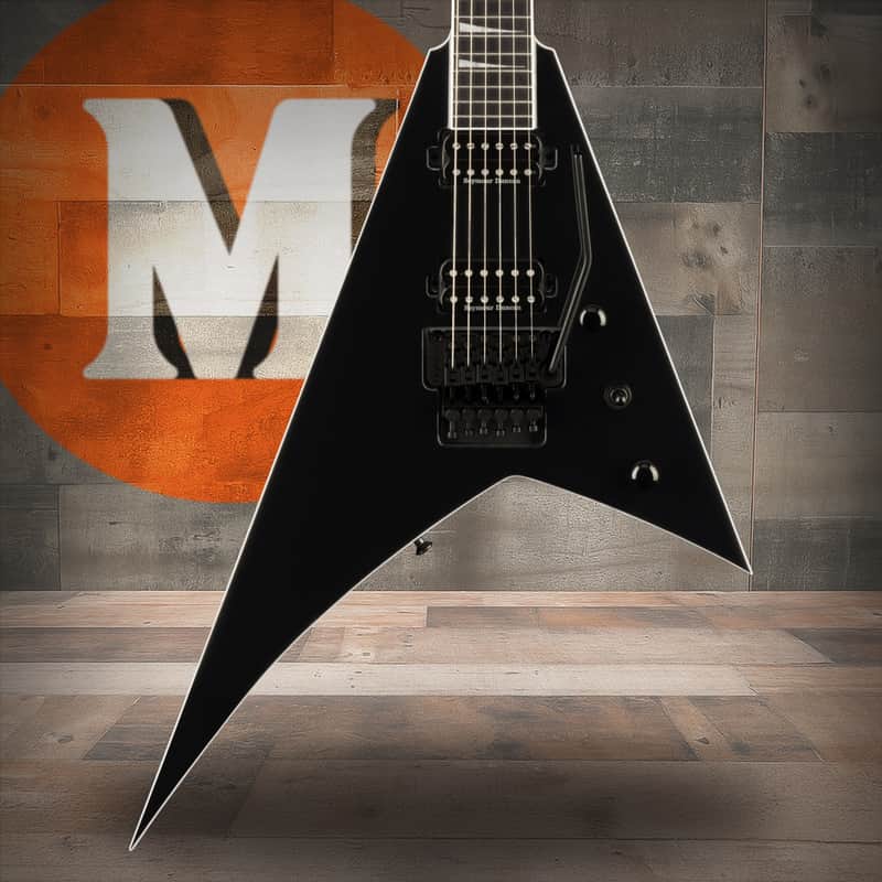 Jackson Pro Plus Series Rhoads RR24 - Ebony Fingerboard - Deep Black
