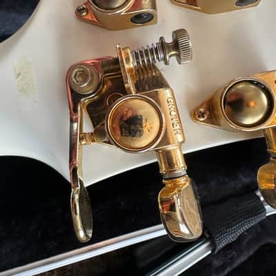 Epiphone Les Paul Custom – Alpine White (2003, Korea) | Hipshot Drop-D | SKB Case image 5
