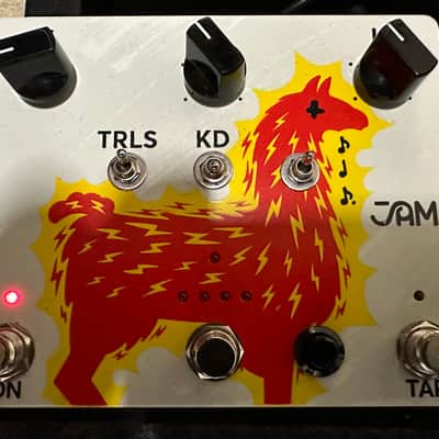 JAM Pedals Delay Llama Xtreme 2023 - White image 1