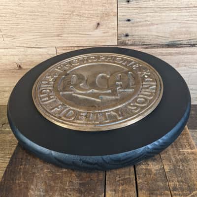 RCA  Photophone Brass Plaque / Photophone Era Vintage sign image 2