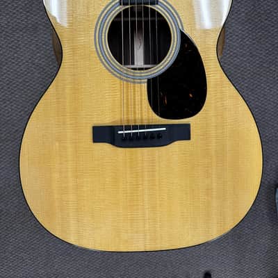 Martin OM-21 Standard Acoustic Guitar Natural w/ Hard Case image 1
