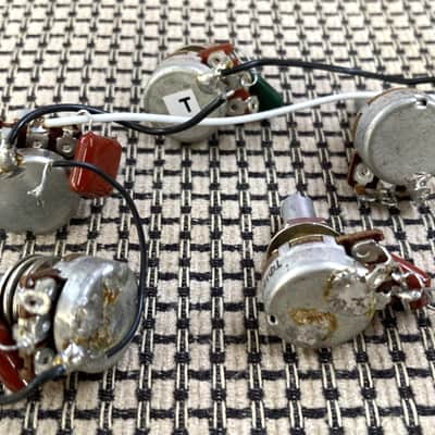Genuine EMG Parts~ Five Volume & Tone Pots, 25k, Dime-Size image 3
