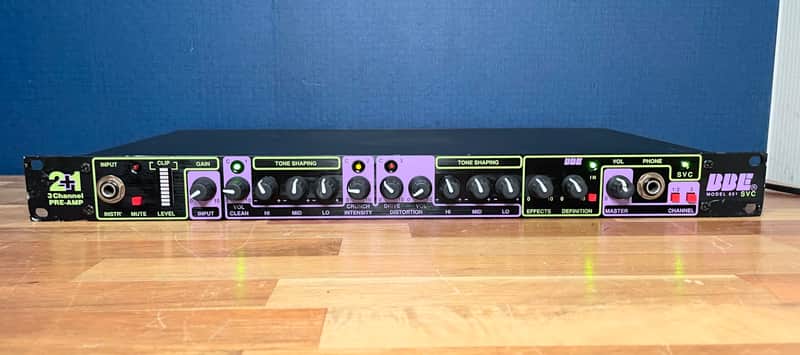 BBE 651 3-Channel Guitar Preamp image 1