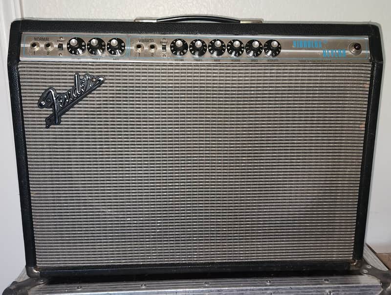 1974 Fender Vibrolux Reverb AA864 (Black Panel) Circuit image 1