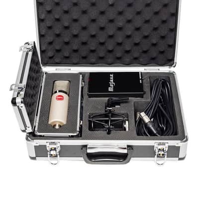 Mojave Audio MA-300 | Multi-Pattern Tube Condenser Microphone | Satin Nickel image 3