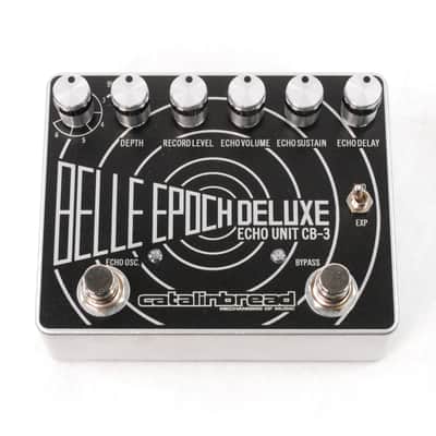 Used Catalinbread Belle Epoch Deluxe (Black and Silver) Delay Guitar Pedal image 1