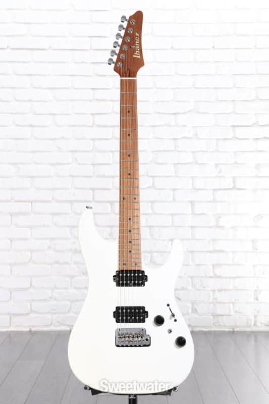 Ibanez Prestige AZ2402 Electric Guitar - Pearl White Flat (AZ2402PWFd2) image 1