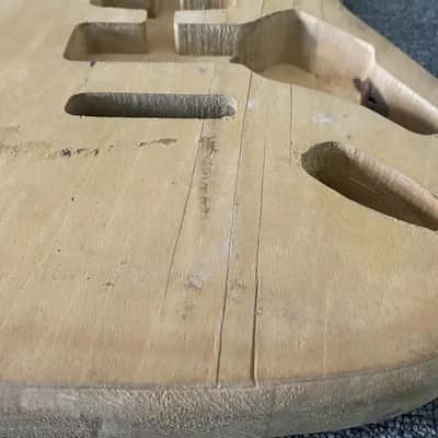 HSS Guitar Strat Style Basswood Body image 5
