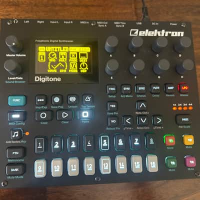 Elektron Digitone 8-Voice Digital Synthesizer 2017 - 2024 - Black