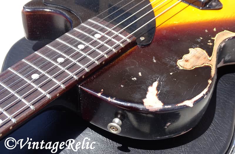 aged RELIC 2022 Gibson Les Paul Junior Jr 1956 style nitro refin