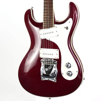 1988 Mosrite USA Semie Moseley Signed V63 Model Ruby Dust Rare SET-NECK Side Jack Model MINTY w Paperwork! image 1