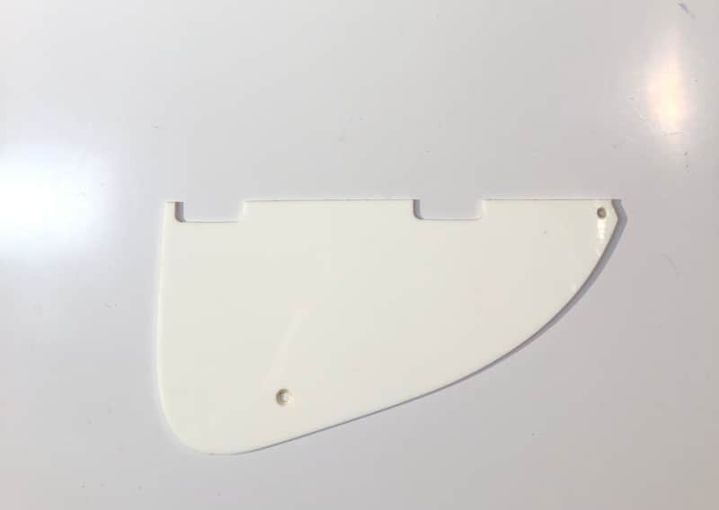 Vintage MIJ? Archtop Pickguard 1960’s-70’s White image 1