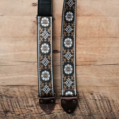 Vintage Floral 60s/70s Hippie Guitar Strap / Handmade in the UK / Case Candy image 2
