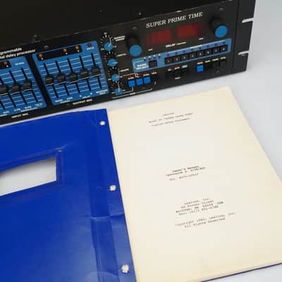 Lexicon Super Prime Time 97 Programmable Digital Delay Beamish Serviced #34445 imagen 16