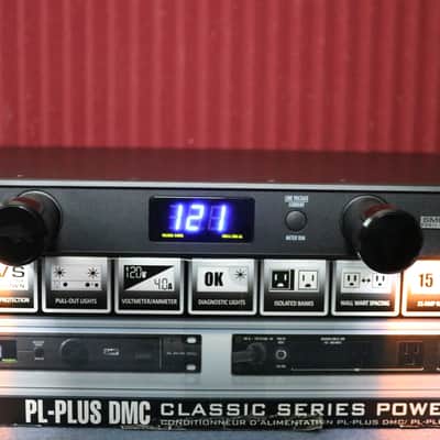 Furman PL-PLUS DMC 15A w/digital Voltmeter/Ammeter image 1