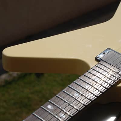 ESP Mx-220 James Hetfield Eet Fuk Olympic White Metallica Explorer Mx220 Mx250 image 9