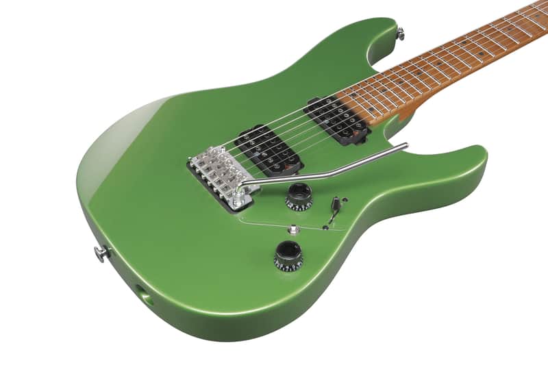 Ibanez AZ2402-AGM Prestige AZ Electric Guitar 6-String - Apple Green Metallic + Case image 1